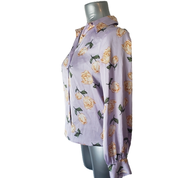 ZARA Women's Ruffle Blouse – Size S - Picture 6 of 9